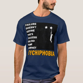 Camiseta Atychiphobia tem medo de fracasso
