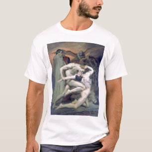 Camiseta Au Enfers de Bouguereau - de Dante e de Virgile