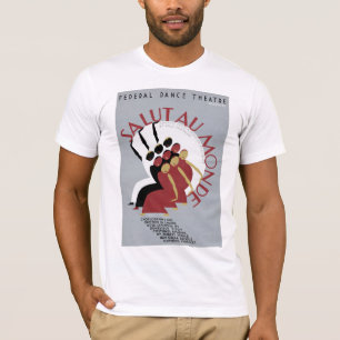 Camiseta Au Monde de Salut