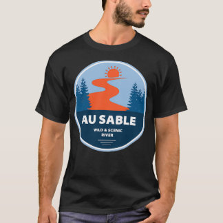 Camiseta Au Sable Wild And Scenic River