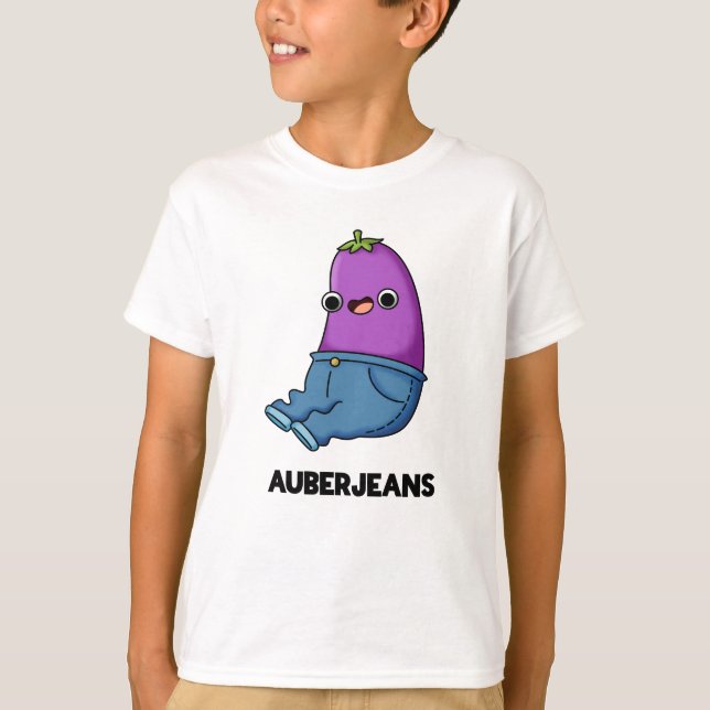 Camiseta Auberjeans Funny EggPlant Pun (Frente)