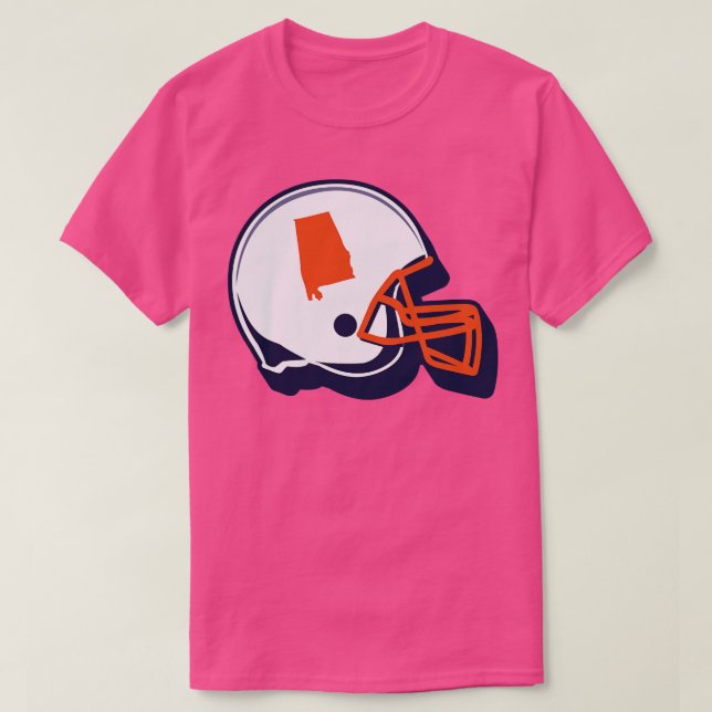 Camiseta Auburn Alabama Helmet (Frente do Design)