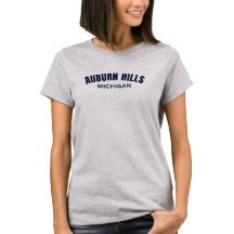 Auburn Colinas Michigan Womens T-Shirt