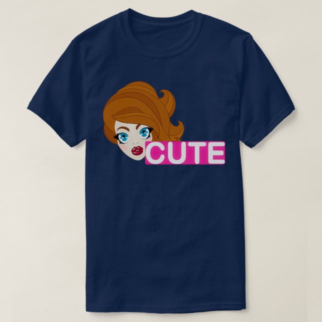 Camiseta Auburn Cutie Pie (Frente do Design)