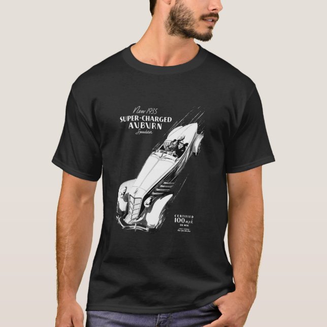 CAMISETA AUBURN SPEEDSTER 851 1935  (Frente)
