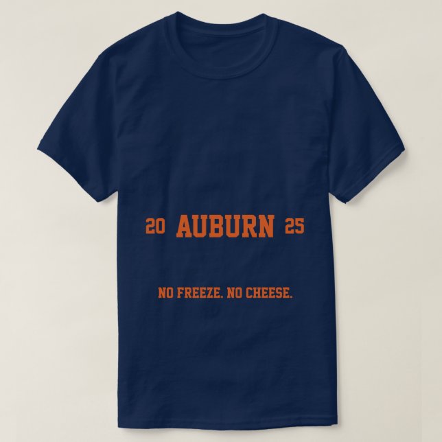 Camiseta Auburn Tigers 2025 (Frente do Design)