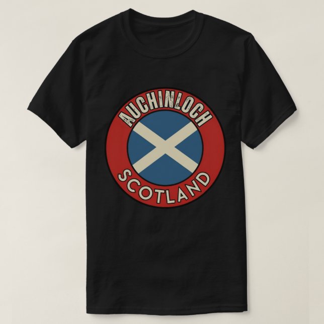 Camiseta Auchinloch, Escócia (Frente do Design)