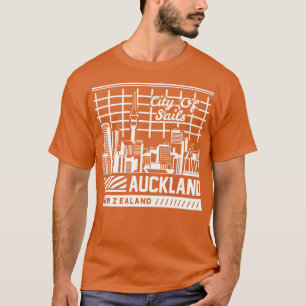 Camiseta Auckland A maior cidade da Nova Zelândia