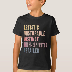 Camiseta Audhd Autism Adhd Espectro Autismo Neurodiversidad