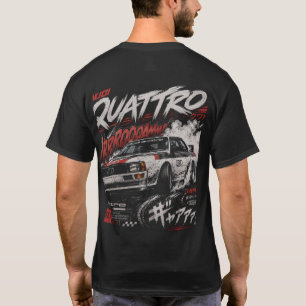 Camiseta Audi Quattro Drift Motorsport Logotipo
