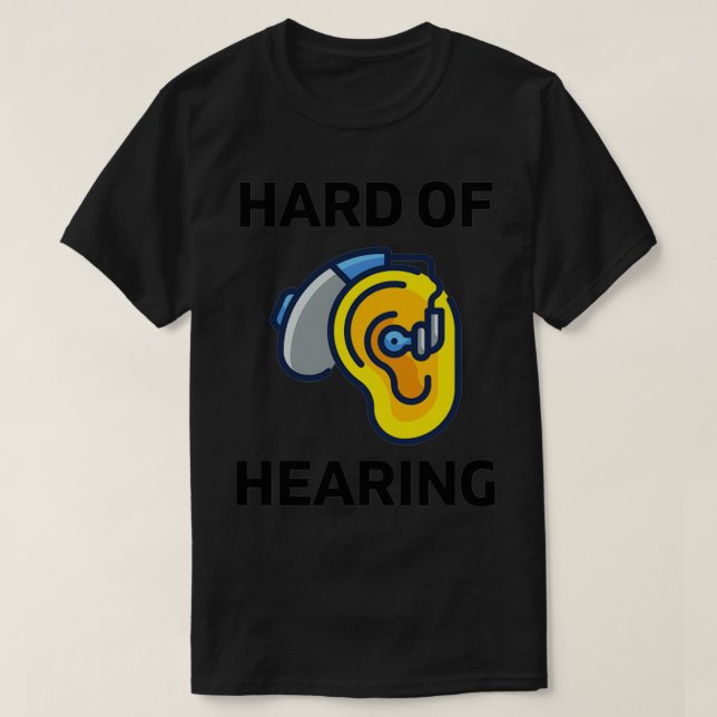 Camiseta Audição comprometida 47 1 (Frente do Design)