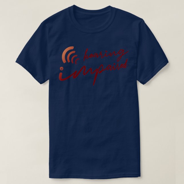 Camiseta Audição comprometida 73 (Frente do Design)