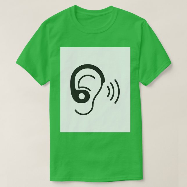 Camiseta Audição Imparada 2 (Frente do Design)