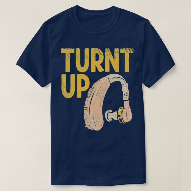 Camiseta Audiência surda (Frente do Design)
