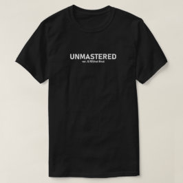 Camiseta Áudio sem domínio - Estilo de falha criativa V2