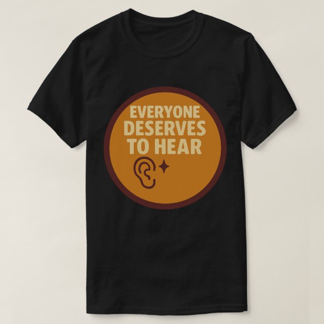 Camiseta Audiologia (Frente do Design)