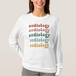 Camiseta Audiologia   Doutor Audiologista Retro