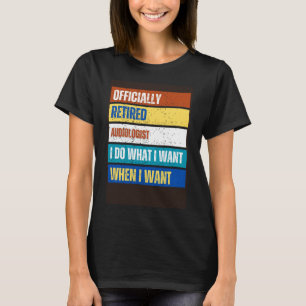 Camiseta Audiologista aposentado aposentado audiologista ap