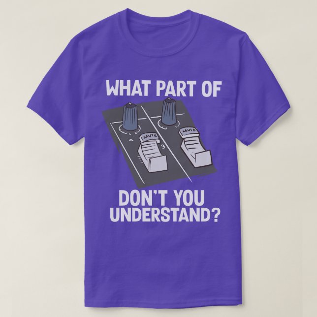 Camiseta Audiologista Dj Music Sound Engenheiro (Frente do Design)