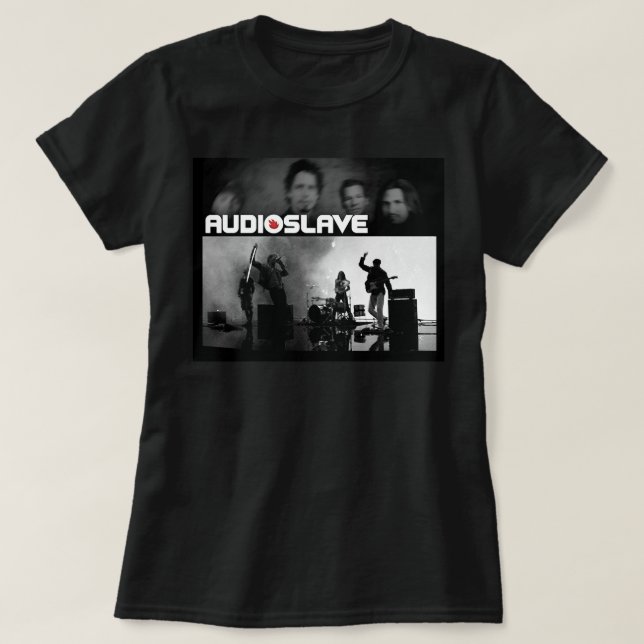 Camiseta Audioslave, fotografia mashup Classic T Shirt (Frente do Design)