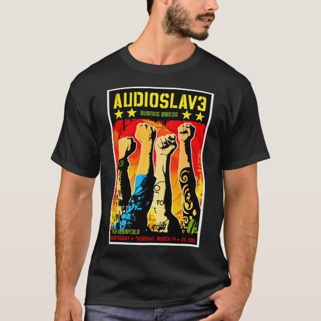 Camiseta Audioslave Tour Essential T-Shirt (Frente)
