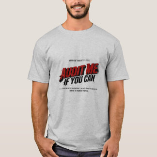 Camiseta Audit Me If You Can Funny Accountant Movie Parody 