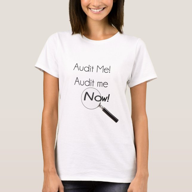 Camiseta Audite-me! (Frente)