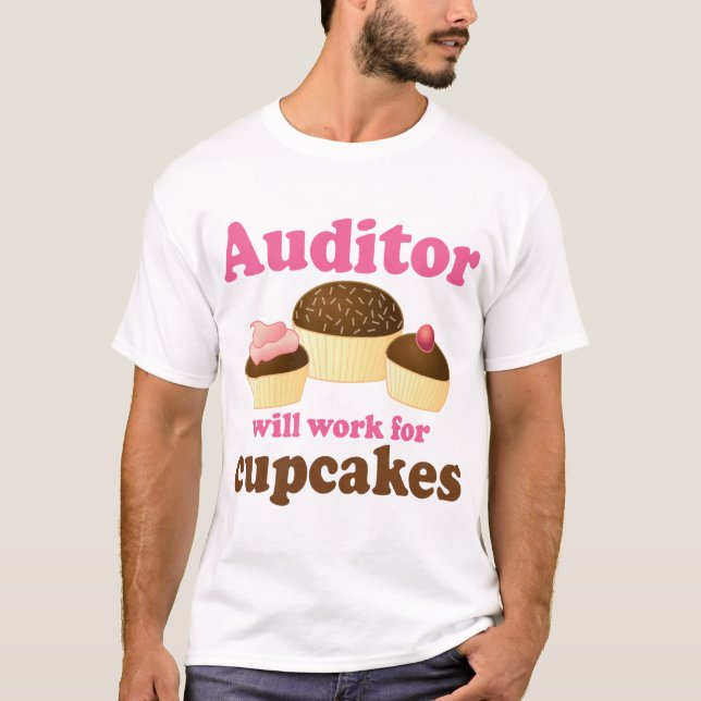 Camiseta Auditor engraçado (Frente)