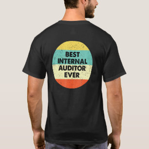 Camiseta Auditor Interno Melhor Auditor Interno de Todos os