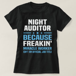 Camiseta Auditor noturno