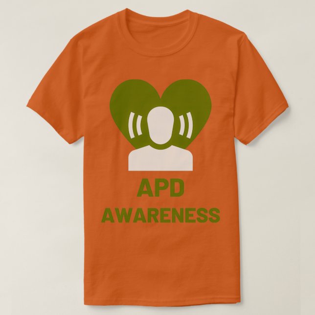 Camiseta Auditory Processing Disorder (Frente do Design)