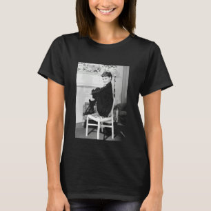 Camiseta Audrey Hepburn Sabrina Férias Romanas Atriz 1953
