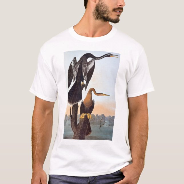 Camiseta Audubon: Anhinga (Frente)