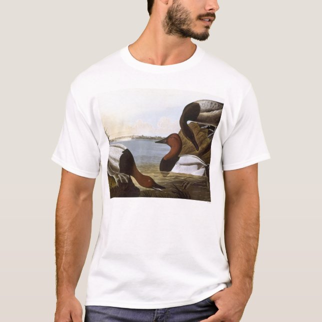 Camiseta Audubon: Canvasback (Frente)