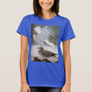 Camiseta Audubon: Gaivota de arenques