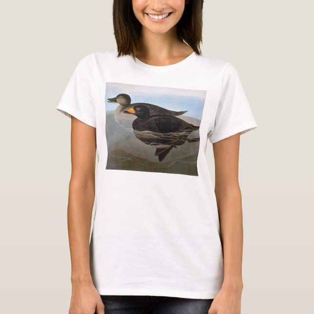 Camiseta Audubon: Negrinha preta (Frente)