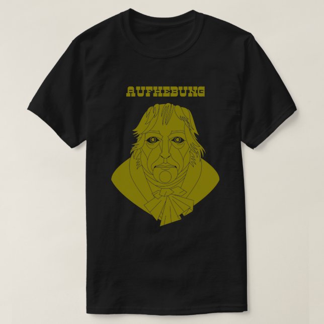 Camiseta Aufhebung Hegel (Frente do Design)