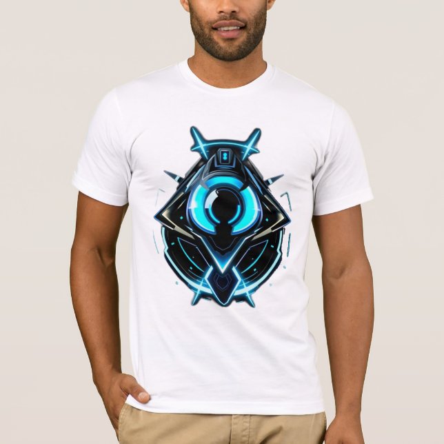 Camiseta Auge des Universums Der Blick in die Unendlichkeit (Frente)