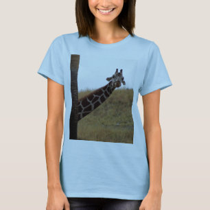 Camiseta Auge do girafa uma vaia