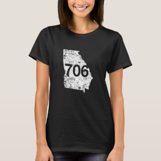Camiseta Augusta Athens Roma Area Code 706 Shirt Georgia Gi