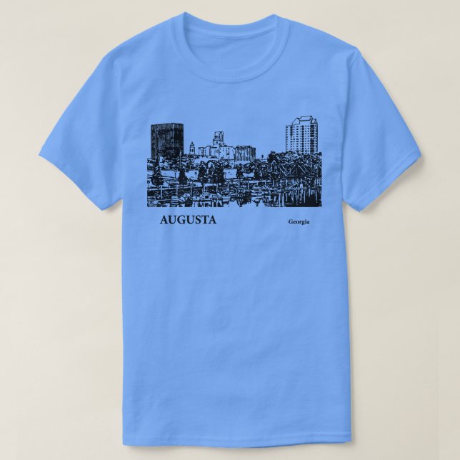 Camiseta Augusta Georgia TShirt 4 (Frente do Design)