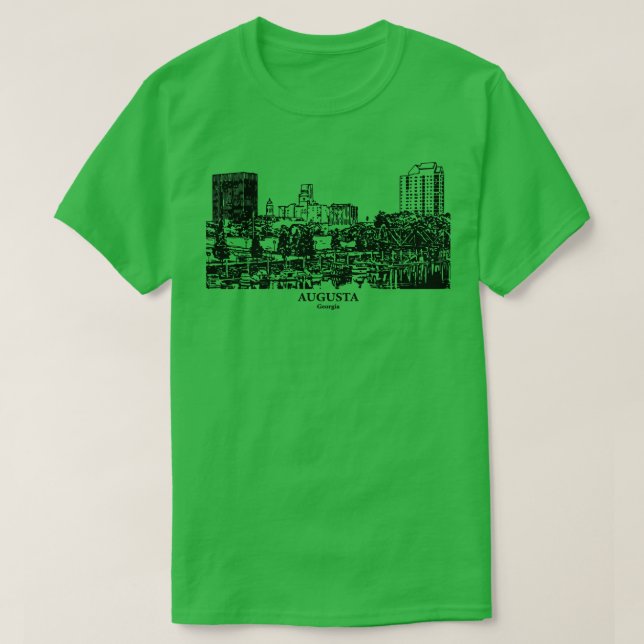 Camiseta Augusta Georgia TShirt 5 (Frente do Design)