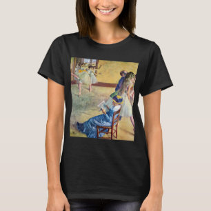 Camiseta Aula de Balé, o Salão de Dança por Edgar Degas