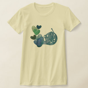 Camiseta Aula de Música de Banda de Trompa Francesa