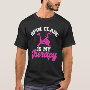 Camiseta Aula de Spin de Ciclismo Indoor é Minha T