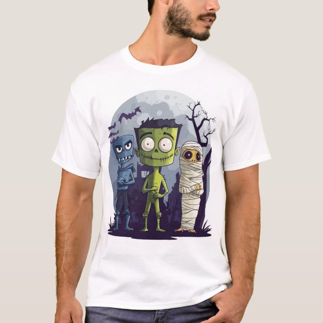 Camiseta Aula de Yoga Monstro (Frente)