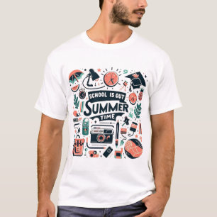 Camiseta Aulas Acessas - Diversão no Verão