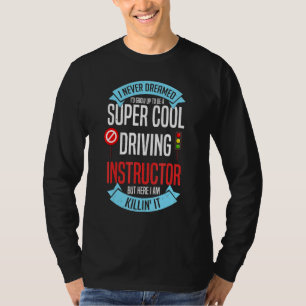 Camiseta Aulas de Escola de Instrutor de Condução Educação