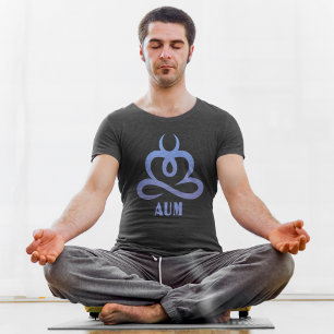 Camiseta AUM Lotus Meditation Yoga Design