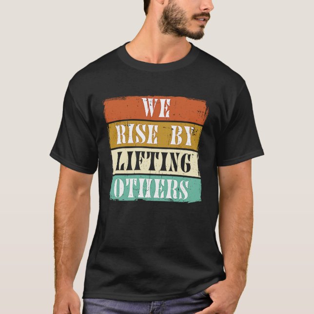 Camiseta Aumentamos Levantando Outras Inspirações Motivacio (Frente)